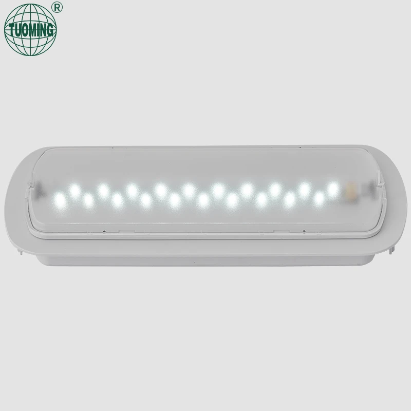 Luce uscita di emergenza montata a parete